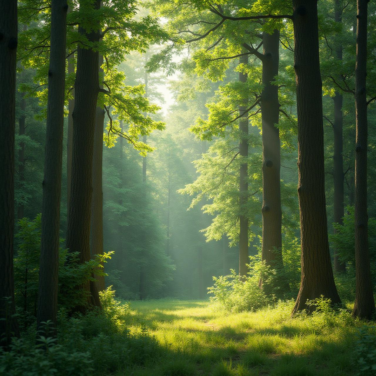 Plantation en équipe dans une forêt française